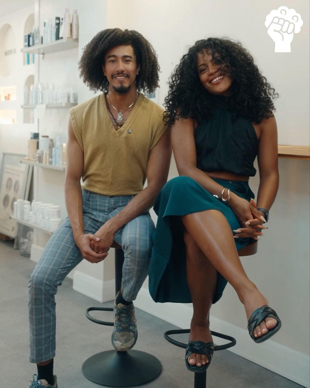 Les fondateurs de Curls Life Matters